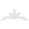 Ekena Millwork Vanguard Architectural Grade PVC Gable Bracket, 72"W x 30"H x 6"D x 6"F, 10/12 Pitch GBP072X30X0606VAN00 - alternate 2
